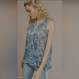 ANTHROPOLOGIE Vanessa Virginia Grand Cayman Top US S